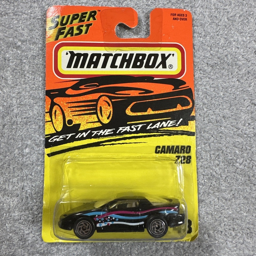 Vintage Matchbox Super Fast Camaro Z28 #43